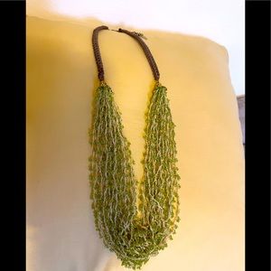 Chico’s fashion jewelry multi strand necklace